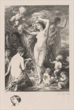 Venus Anadyomene, 1898. Creator: Henri Fantin-Latour (French, 1836-1904).