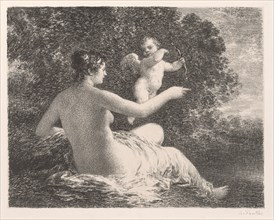 Venus and Cupid, 1896. Creator: Henri Fantin-Latour (French, 1836-1904).