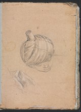 Verona Sketchbook: Head with turban (page 11), 1760. Creator: Francesco Lorenzi (Italian, 1723-1787).