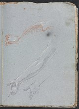 Verona Sketchbook: Study of hands and arms (page 29), 1760. Creator: Francesco Lorenzi (Italian, 1723-1787).