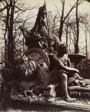 Versailles, Fountain of Triumphant France, 1904. Creator: Eugène Atget (French, 1857-1927).