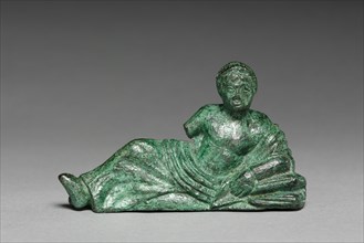 Vessel Ornament of Banqueter, c. 400-375 BC. Creator: Unknown.