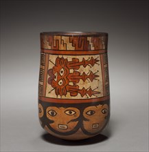 Vessel with Female Faces, 100 BC-700. Creator: Unknown.