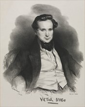 Victor Hugo, 1829. Creator: Achille Devéria (French, 1800-1857).