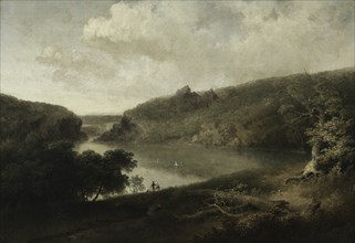 View of a Lake, c. 1830s. Creator: Thomas Doughty (American, 1793-1856).