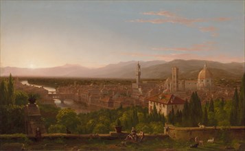 View of Florence, 1837. Creator: Thomas Cole (American, 1801-1848).