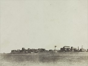 View of Luxor, 1854. Creator: John Beasley Greene (American, 1832-1856).