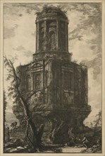 Views of Rome: The Tomb, called La Connocchia, 1776. Creator: Giovanni Battista Piranesi (Italian, 1720-1778).