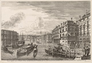 Views of Venice: Grand Canal, 1741. Creator: Michele Marieschi (Italian, 1710-1743).