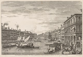 Views of Venice: Rialto, 1741. Creator: Michele Marieschi (Italian, 1710-1743).