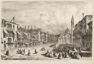 Views of Venice: S. Maria Formosa, 1741. Creator: Michele Marieschi (Italian, 1710-1743).