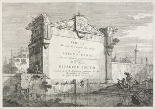 Views: Title Page, 1735-1746. Creator: Antonio Canaletto (Italian, 1697-1768).