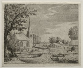 Village Church. Creator: Jan van Goyen (Dutch, 1596-1656).