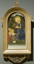 Virgin and Child with Angels, c. 1460. Creator: Filippo Lippi (Italian, c. 1406-1469), follower of.