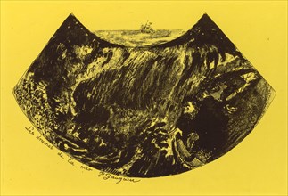 Volpini Suite: Dramas of the Sea (Les Drames de la Mer), 1889. Creator: Paul Gauguin (French, 1848-1903).