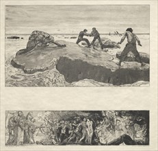 Vom Tode I, (Opus II, 1889) No. 2. Creator: Max Klinger (German, 1857-1920).