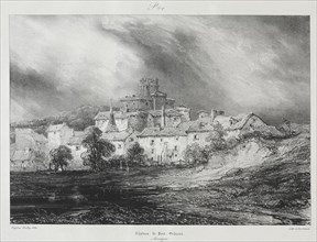 Voyages pittoresques et romantiques dans lancienne France, Auvergne..., 1830. Creator: Eugène Isabey (French, 1803-1886).