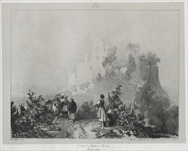 Voyages pittoresques et romantiques dans lancienne France, Franche-Comté..., 1825. Creator: Richard Parkes Bonington (British, 1802-1828).