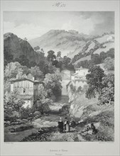 Voyages pittoresques et romantiques dans lancienne France. Auvergne..., 1825. Creator: James Duffield Harding (British, 1798-1863).