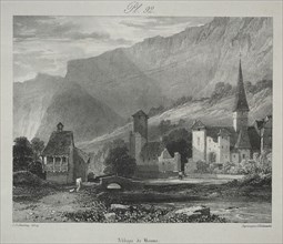 Voyages pittoresques et romantiques dans lancienne France. Franche Comté..., 1825. Creator: James Duffield Harding (British, 1798-1863).