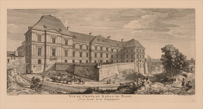 Vue du Château royal de Blois, prise du côté de la campagne. Creator: Jacques Rigaud (French, 1681-1754).