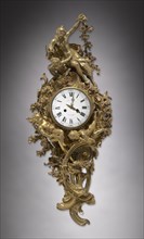 Wall Clock, c. 1750-1760. Creator: Unknown.
