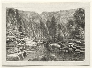 Water in the Mountains, c. 1790-1800. Creator: Christoph Nathe (German, 1753-1806).