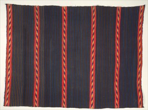 Wearing Blanket with Moki (Moqui) Stripes, 1865-1875. Creator: Unknown.