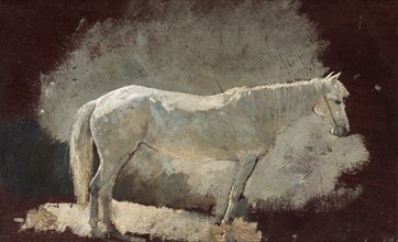 White Mare, c. 1868. Creator: Winslow Homer (American, 1836-1910).
