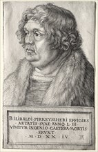 Willibald Pirkheimer, 1524. Creator: Albrecht Dürer (German, 1471-1528).