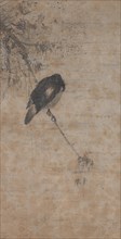 Willow and Magpie, mid-1200s. Creator: Fachang Muqi (Chinese, 1220-1280), attributed to.