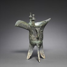 Wine vessel (Jue), c. 1200 BC. Creator: Unknown.