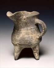 Wine Warmer (Jue), c. 1300-1023 BC. Creator: Unknown.