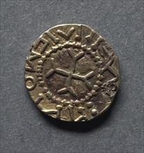 Witmen Tremissis (reverse), early 600s. Creator: Unknown.