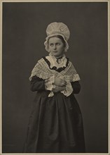 Woman in Lorraine Dress, c. 1860s-70s. Creator: Adolphe Braun (French, 1812-1877).