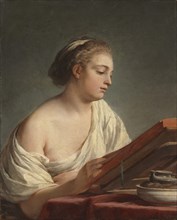 Woman Reading, 1769. Creator: Nicolas-Bernard Lépicié (French, 1735-1784).