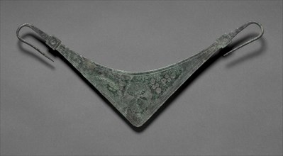Woman's Belt Hanger (Zone), c. 725-675 BC. Creator: Unknown.