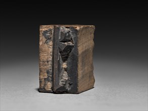 Wooden Moveable Type, probably 1800s. Creator: Unknown.