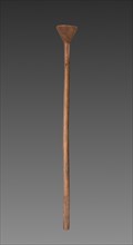 Wooden Staff or Support, Middle Kingdom, Dynasty 11-12, 2040-1914 BC. Creator: Unknown.