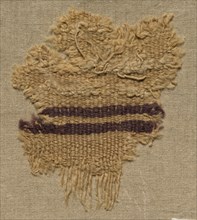 Wool Fragment, 3rd century. Creator: Unknown.