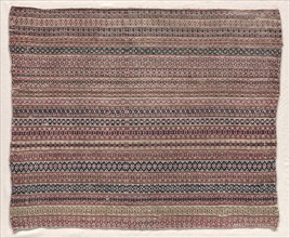 Woven Wool Textile, early 19th century. Creator: Unknown.