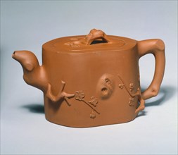 Yixing Teapot, 19th Century. Creator: Unknown.