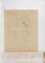 Yvette Guilbert-English Series: Soularde, 1898. Creator: Henri de Toulouse-Lautrec (French, 1864-1901).