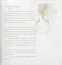 Yvette Guilbert-French Series: No. 9, 1894. Creator: Henri de Toulouse-Lautrec (French, 1864-1901).