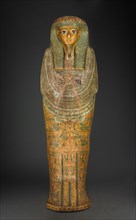 Coffin of Bakenmut (lid), c. 1000-900 BC. Creator: Unknown.