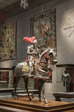 Armor for Man and Horse with Völs-Colonna Arms, c. 1575. Creator: Unknown.