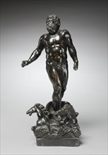 The Wrath of Neptune, late 1500s to early 1600s. Creator: Tiziano Minio (Italian, 1511/12-1552), cast after a model by.
