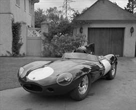 1956 Jaguar D type. Creator: Unknown.