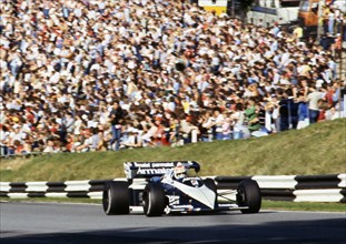 Brabham BT52 GP of Europe Brands Hatch 1983, Nelson Piquet. Creator: Unknown.