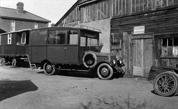 1922 Armstrong Siddeley 18hp camper conversion by Hutchings. Creator: Unknown.